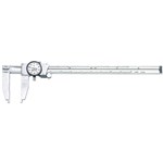 DIAL CALIPER- 0-12"- WITH LONG NIB JAWS