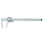 DIAL CALIPER- 0-12"- WITH LONG NIB JAWS