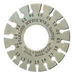 PIANO TUNERS WIRE GAGE- NO. 12-28 RANGE