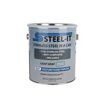 1GAL STEEL-IT POLY TOPCOAT(LIGHT GRAY)