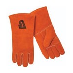 WELDING GLOVES-BROWN (LG)