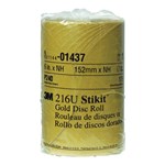 6XNH P240 STIKIT GOLD DISC ROLL 175/ROLL