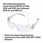 11513-00000-20 1.5+ AF SAFETY GLASSES