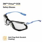 VIRTUA SAFETY GLASSES W/GASKET