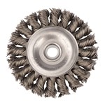 3X.020X1/2-3/8 CS TWIST KNOT WIRE WHEEL