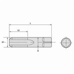 TAP PIPE 3/4-14 IMPRL NPS MODIFIED BOTMG