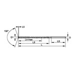 DRILL LG EX 7/32" 0.2188" 233MM YES