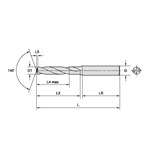 12.3MM SC DRILL 3XD COOLANT VDS401A