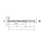 DRILL PRFM HIGH 12MM 0.4724" 141MM 8XD