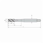 TAP FLUTE SPL RH M2X0.4 SEMI-BOTMG RH