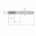 TAP PT SPL RH M4X0.7 PLUG 2 TIN CTD CRS