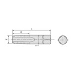 TAP PIPE 1/4-18 IMPRL ANPT/NPT STD 5 HSS