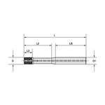 TAP FORMING M6X1 METRIC CRS 8MM 70MM