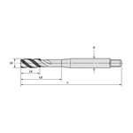 TAP FLUTE SPL RH M6X1 BOTMG RH 3 YES CRS