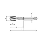 TAP FLUTE SPL RH M24X3 SEMI-BOTMG RH