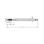 TAP PT SPL RH 1/2-20 H3 PLUG 3 OXD CTD