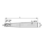 END MILL 8MM 8MM 4 10MM 100MM TIALN CTD