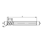 END MILL 10MM 1MM 15MM 4 10MM 100MM SPL