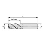 4503 3FL 2.5X4X4X50 ENDMILL WP15PE