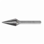 SM-42 1/8X1-1/2 POINTED CONE BUR S/CUT