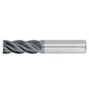 Talon 540000 Ultra High Performance, Variable Pitch, Regular Length, Round Shank Carbide End Mill, 1" Dia, 4 Flute, 1-1/2" Length of Cut, 4" OAL, 1" Dia  Round Shank, TiALN