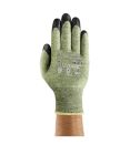 ActivArmr PowerFlex 206492 80-813 Medium Duty Cut-Resistant Gloves, SZ 10, Neoprene Foam Palm, Black/Green, DuPont Kevlar/Glass Fiber/Modacrylic