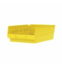 Akro-Mils 30150YELLO Durable Efficient Shelf Bin, 11-5/8 in L x 8-3/8 in W x 4 in H, 138 cu-in, Yellow