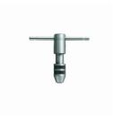 GENERAL 161R Reversible Tap Wrench, #0 to 1/4 in Tap, Ratcheting, Hardened Steel, 3-1/2 in L, Sliding T-Handle Handle