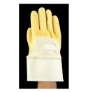 EDGE 212471 9-430 Heavy Duty Chemical Resistant Gloves, SZ 10, Neoprene, Black, Fleece/Jersey Lining, 31 in L, Resists: Abrasion, Cut and Chemical, Shoulder Length Cuff, 80 mil THK