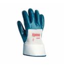 Hycron 27-805-10 Heavy Duty General Purpose Gloves, Coated, SZ 10, Nitrile Palm, Nitrile, Blue, Safety Cuff, Resists: Abrasion, Cut, Chemical, Grease, Oil, Puncture and Snag, Cotton Jersey Lining
