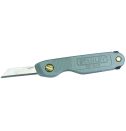 Stanley 10-049 Folding Pocket Knife With Rotating Blade, 2.563 in L Blade, Rotating Stainless Steel Blade, Straight Edge