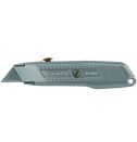 Stanley 10-079 Utility Knife, Retractable Blade, 3 Blades Included, Steel Blade, 5-7/8 in OAL