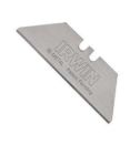 Irwin 1764981 General Purpose Safety Blade, Bi-Metal, Blunt Point/Straight Edge, 2-3/16 in L x 3/4 in W Blade, Compatible With: Most Standard Utility Knives, 0.025 in THK