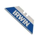Irwin 2084100 Utility Knife Blade, Bi-Metal, Sharp Point/Straight Edge, 2-3/8 in L x 3/4 in W Blade, Compatible With: Most Standard Utility Knives, 0.025 in THK