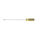 Stanley 100 PLUS 64-171-A Screwdriver, #1 Phillips Point, Alloy Steel Shank, 13-3/4 in OAL, Acetate Handle, Black Oxide/Polished Chrome